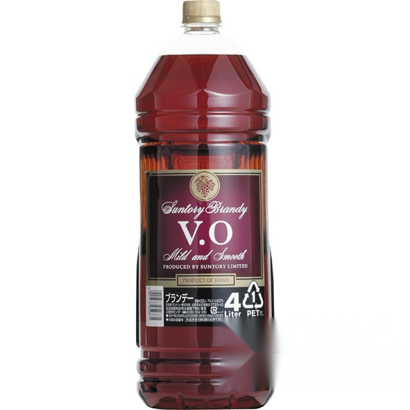 Suntory VO 4L PET bottle