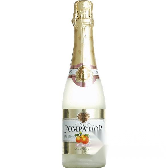 Pommardor Peach Half Bottle
