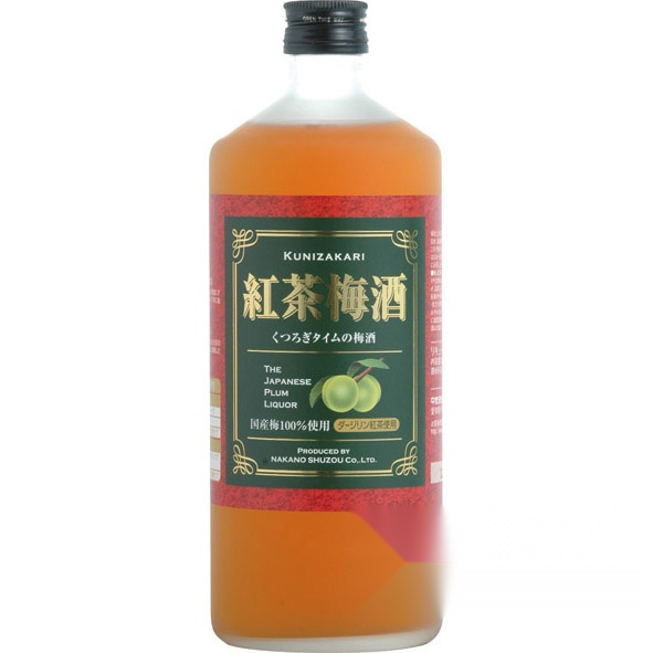 Black Tea Plum Wine 720ml