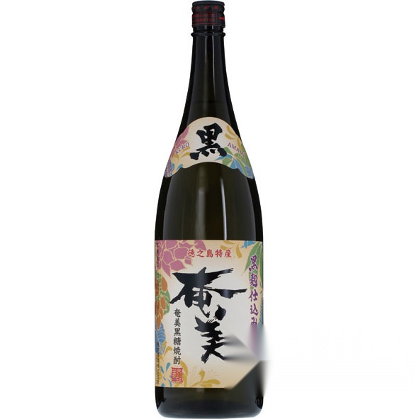 Brewed with black koji, Amami, 1800ml