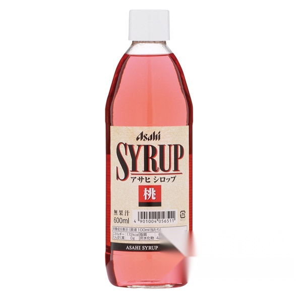 Asahi Syrup Peach