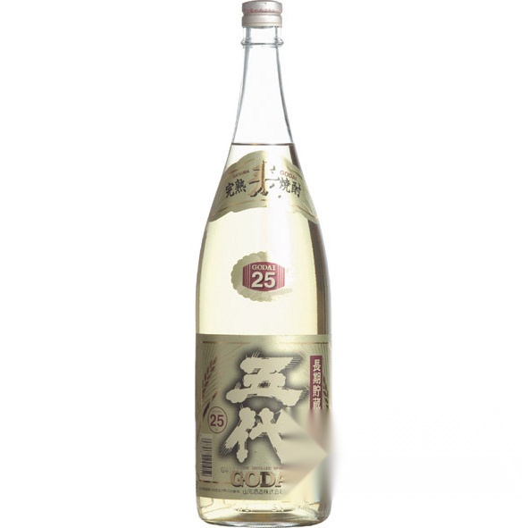 Long-term Aged Barley Shochu Godai 1800ml