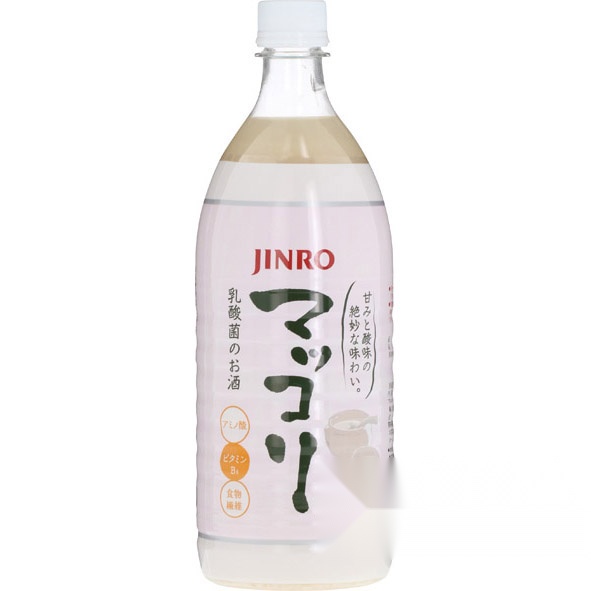 JINRO Makgeolli Lactic Acid Bacteria Alcohol 1000ml