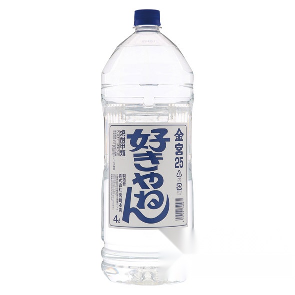 Kinmiya Sukiyanen 25% 4L PET Bottle