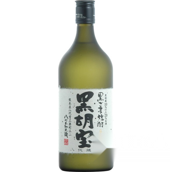 Yatsushiro Shiranui Kura Black Sesame Shochu "Kokuhou" 720ml