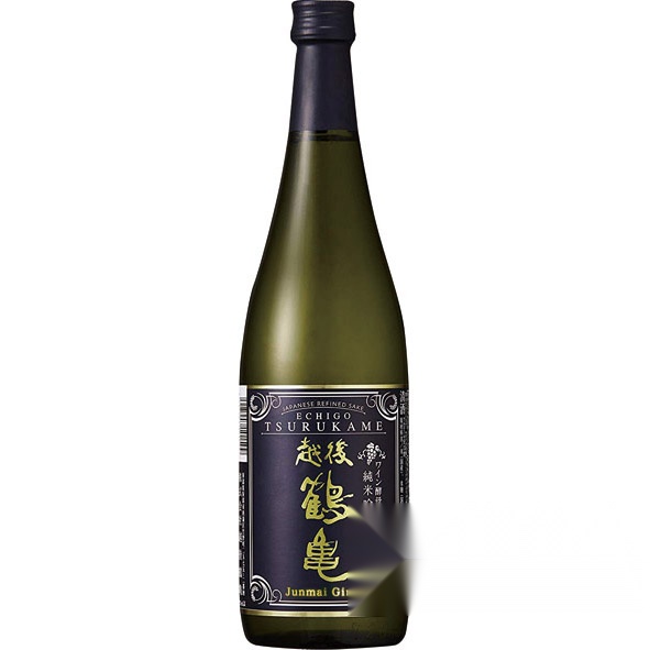 Brewed with wine yeast Echigo Tsurukame Junmai Ginjo 720ml