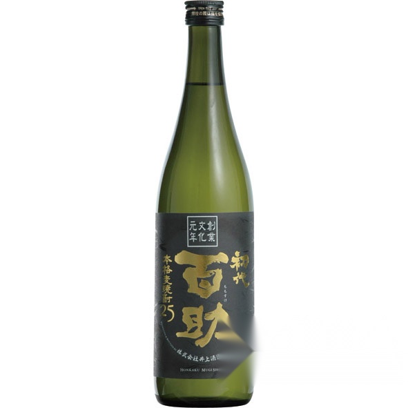 Authentic Barley Shochu "Shodai Hyakusuke" 720ml