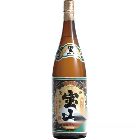 Brewed with black koji, Satsuma Hozan 1800ml
