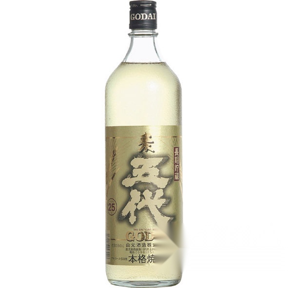 Long-term Aged Barley Shochu Godai 900ml