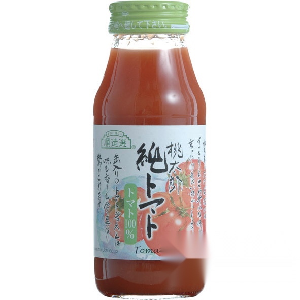 Shunzo Select Pure Tomato Juice 180ml (Pack of 20)