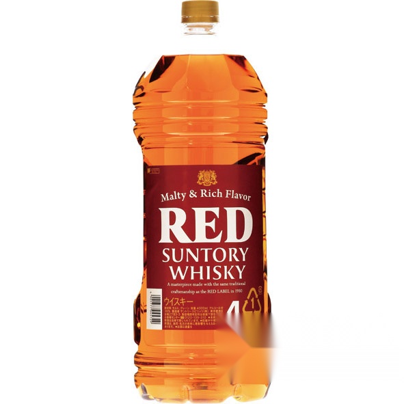 Suntory Red 4L PET Bottle