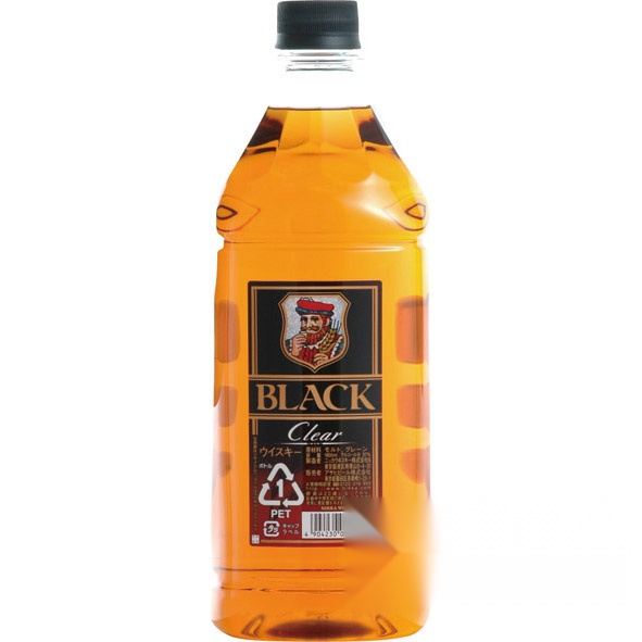 Black Nikka Clear 1800ml PET bottle