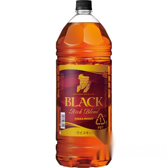 Black Nikka Rich Blend 4L PET Bottle