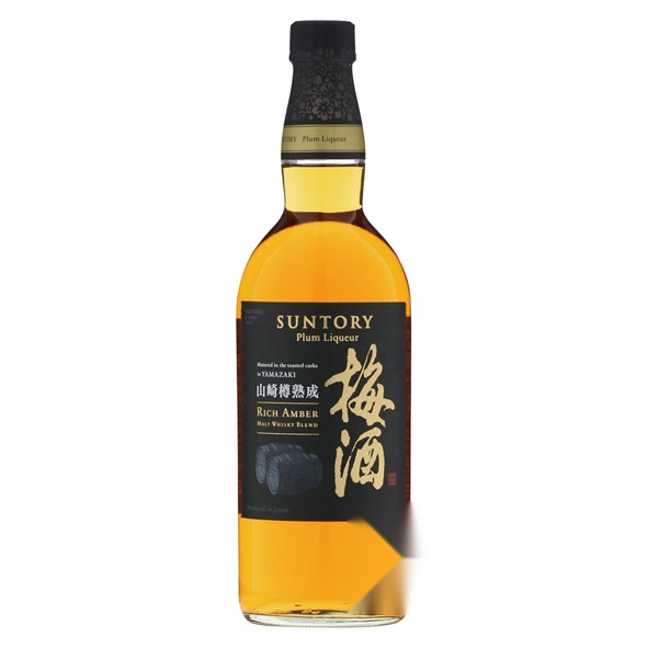 Yamazaki Distillery Aged Umeshu in Roasted Barrels Rich Amber