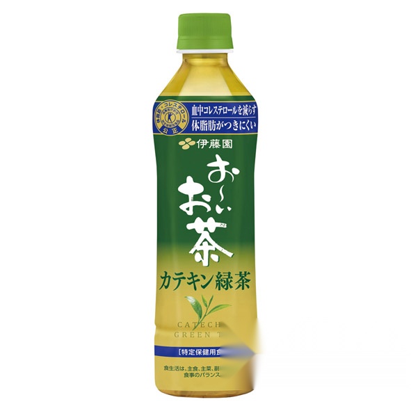 Oi Ocha Catechin Green Tea 500ml (Pack of 24)