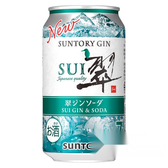 Sui Gin Soda Can 350ml (Pack of 24)