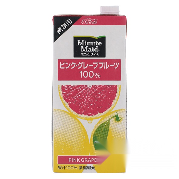 Minute Maid Pink Grapefruit 100% Juice 1L Pack (Set of 6)
