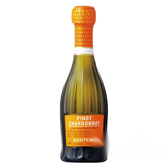 Santero Pinot Chardonnay Spumante Quarter Bottle (Pack of 6)