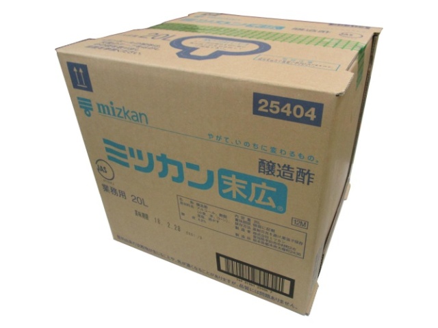 Mitsukan 20L Suehiro Commercial Use Special Order Item [Purchase Quantity: 1]