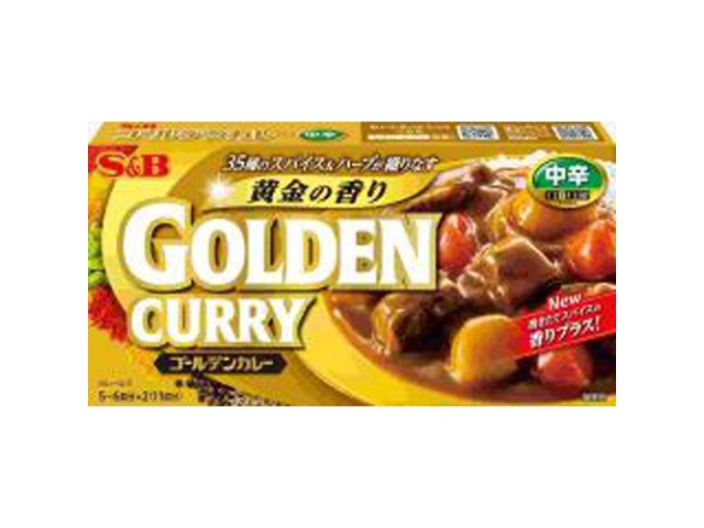 S&B Golden Curry, Medium Spicy, 198g [This Month's Special: Instant]  [Purchase 10]