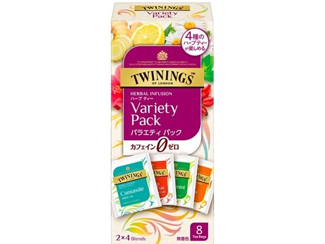 Twinings Herbal Tea 8-Piece Variety Pack (Special Order Item) [Purchase Quantity: 48]
