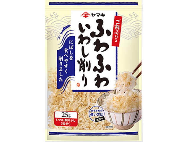 Yamaki Fluffy Sardine Shavings for Rice, 25g (Special Order Item) [Purchase Quantity: 60]