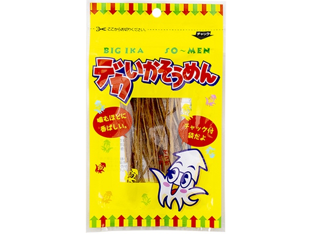 Yaokin Large Squid Somen Noodles, 13g (Pack of 12)