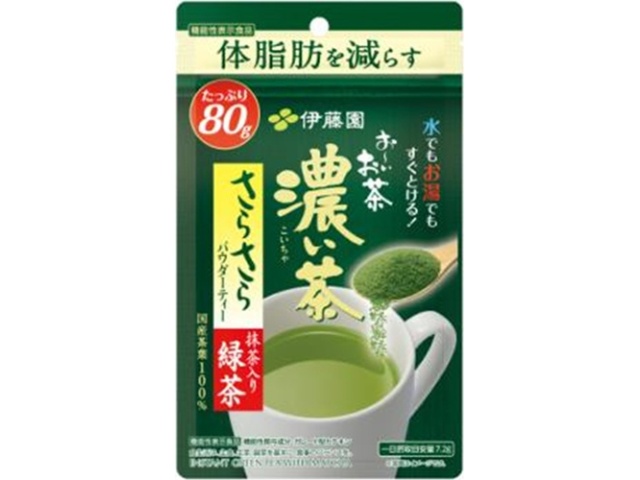 Ito En Body Fat Reduction Oi Ocha Strong Tea Smooth Matcha 80g (Purchase 6)
