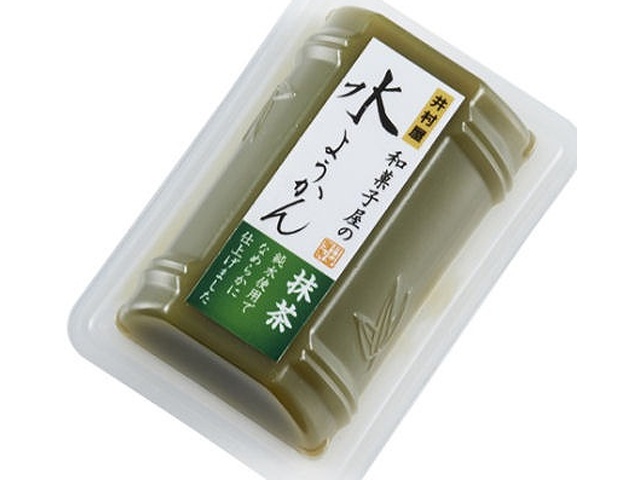 Imuraya Japanese Sweets Mizu Yokan (Matcha Green Tea) 83g (Special Order Item) [Purchase 40]