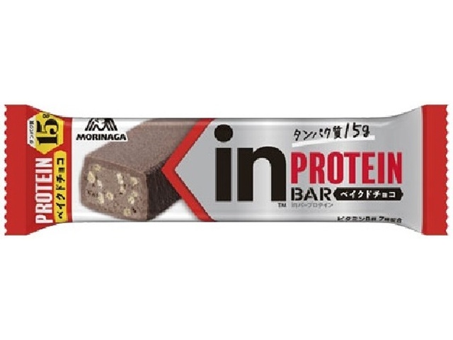 Morinaga InBar Protein Baked Chocolate (1 bar) ＠ [Purchase 12]
