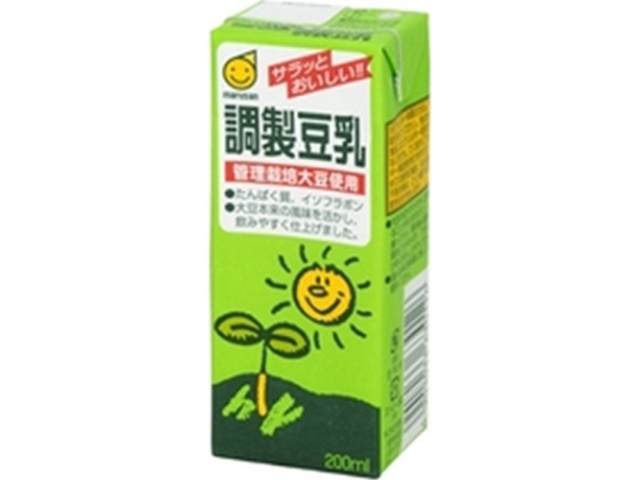 Marusan Adjusted Soy Milk, 200ml (Paperback) [Backorder Item] [Purchase Quantity: 24]