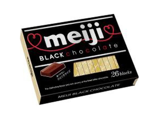 Meiji Black Chocolate Box (26 pieces) [Purchase 6 pieces]