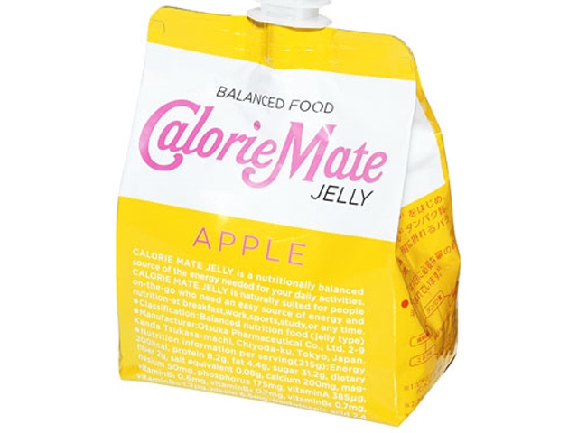 Otsuka Calorie Mate Jelly, Apple Flavor, 215g (Special Order Item) [Purchase Quantity: 24]