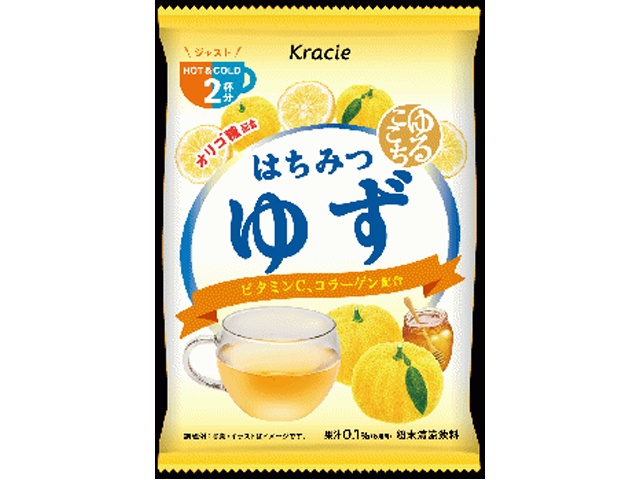 Kracie Foods Yurukokochi Honey Yuzu (5 pieces)