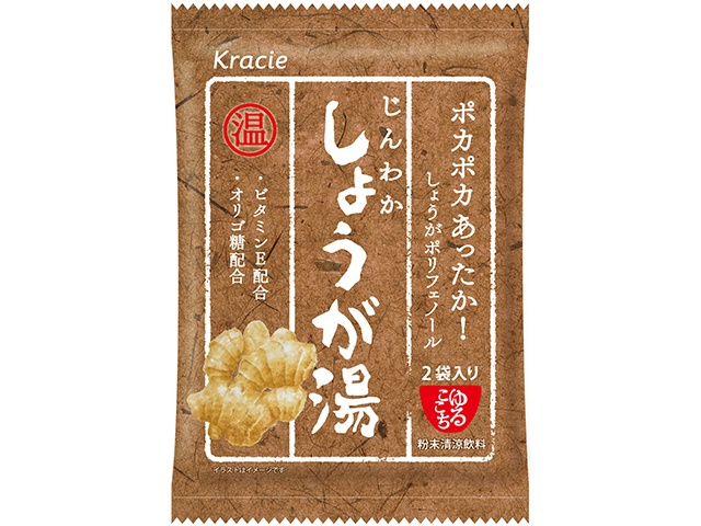 Kracie Foods Yurukokochi Gentai Ginger Tea (Special Order Item) [Purchase Quantity: 60]