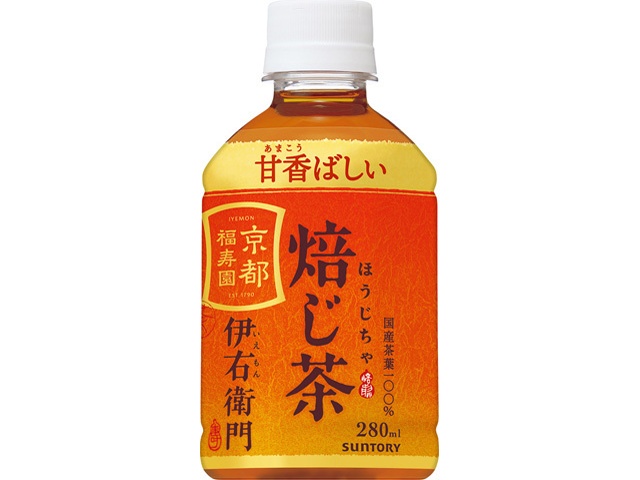 Suntory Iyemon Roasted Tea P 280ml [This Month's Special Drinking Water]  [Purchase Quantity: 24]
