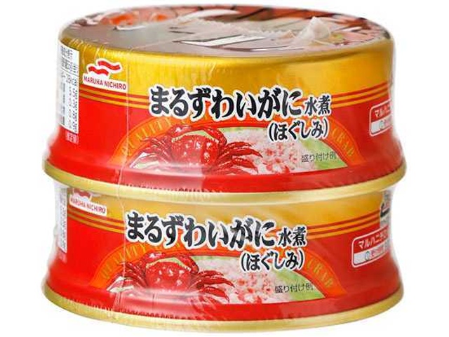 Maruha Whole Snow Crab F3 Loosening Soup, 55g x 2 cans (Special Order Item) [Purchase Quantity: 24]