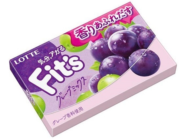 Lotte Fit's Grape Mix, 12 pieces (Special Order Item) [Purchase Quantity: 200]