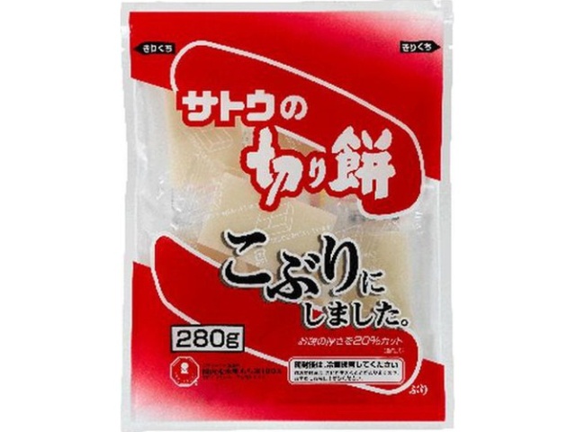 Sato Small Mochi (Cut Rice Cakes) 280g (Special Order Item) [Purchase Quantity: 20]
