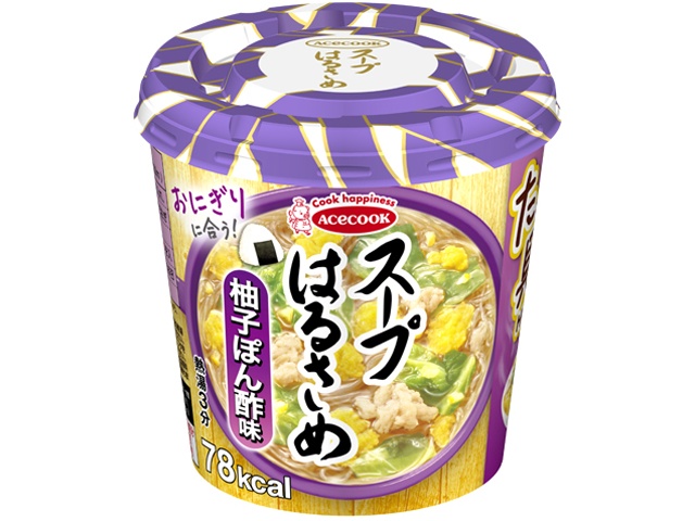 Ace Harusame Soup, Yuzu Ponzu Flavor (Purchase 6)