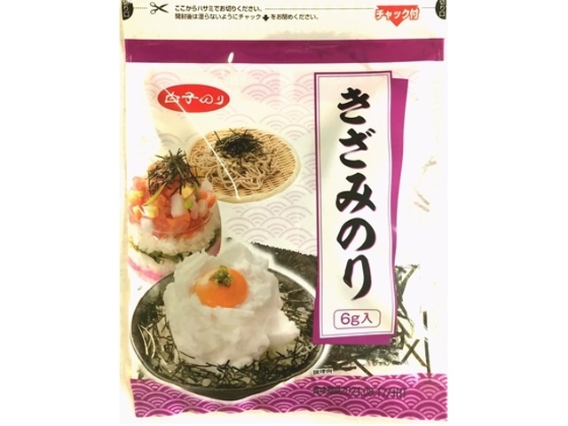 Shredded Shirako Nori Seaweed 6g [This Month's Special Sale: Dried Food] Special Order Item [Purchase Quantity: 80]