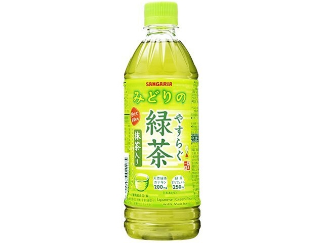Sangaria Relaxing Green Tea with Matcha P 500ml  [Purchase quantity: 24]