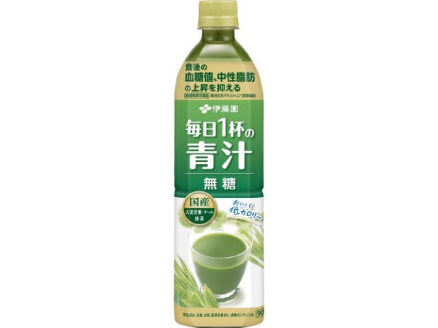 Ito En Functionality Claim One Cup of Green Juice Daily, Unsweetened, 900g (Special Order Item) [Purchase Quantity: 12]