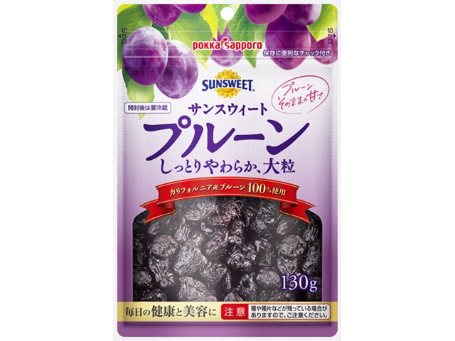 Pokka Sapporo Food Sunsweet Prunes 130g Bag A (Special Order Item) [Purchase Quantity: 20]