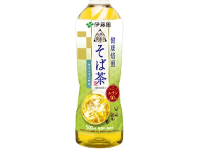 Ito En Healthy Roasted Soba Tea, 500ml for Vending Machines [This Month's Special Drink]  [Purchase 24 units] [Dummy products not available]