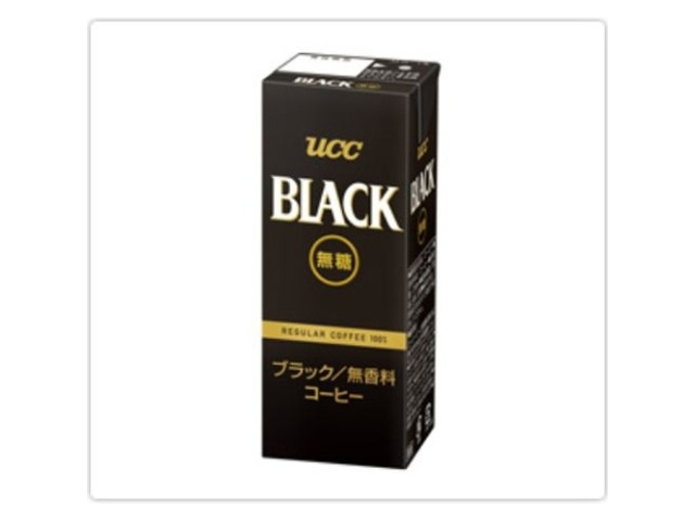 UCC Black Unsweetened AB 200ml (Special Order Item) [Purchase Quantity: 24]