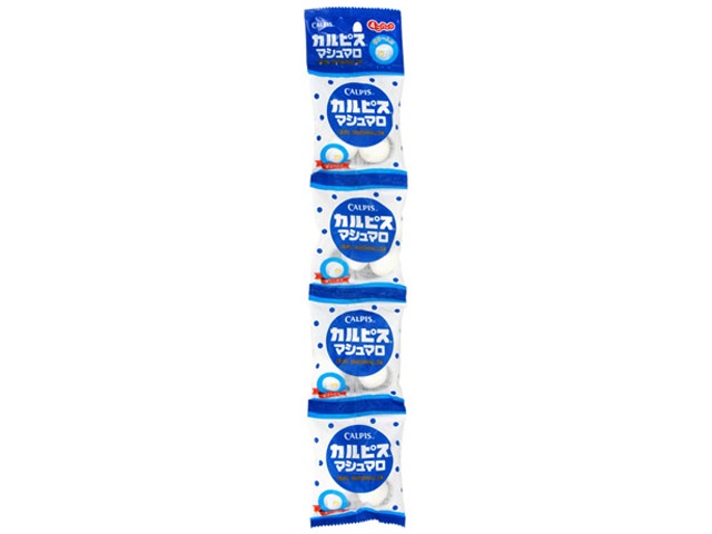 EIWA Calpis Marshmallows (4-pack, 60g) - Special Order Item [Purchase 12]