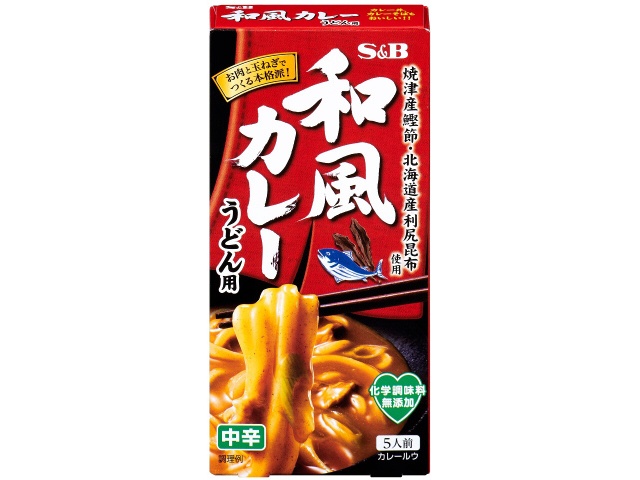 S&B Japanese Curry Udon, Medium Spicy, 110g (Special Order Item) [Purchase Quantity: 120]