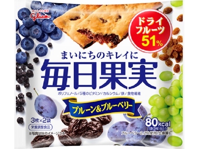 Glico Mainichi Fruits, 6 pieces, special order item [Purchase quantity: 80]