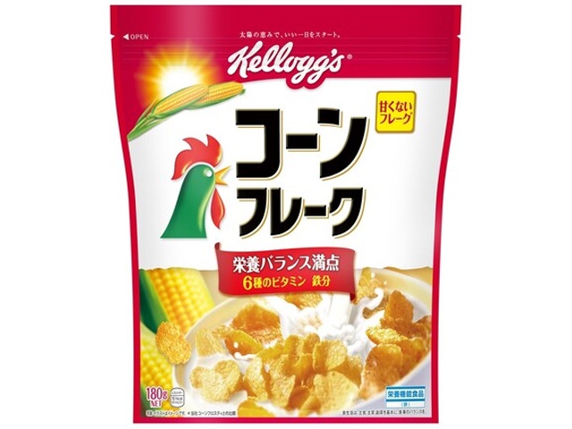 Kellogg's Corn Flakes Bag, 180g (Pack of 6)
